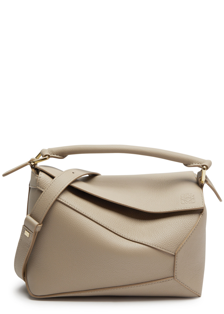 Loewe Puzzle Small Leather Cross-body bag - Sand - One Size
