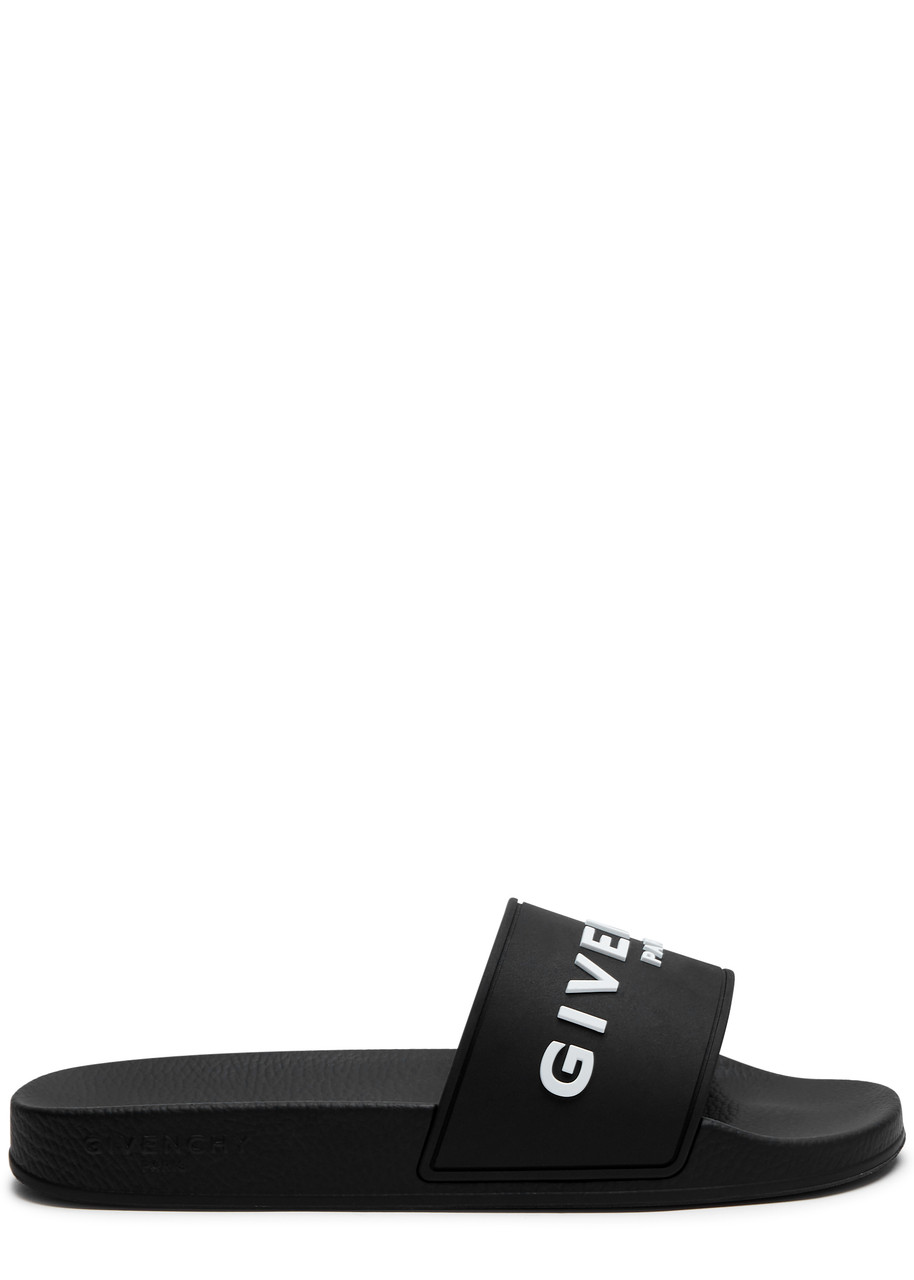 Givenchy Rubber Slide In Black