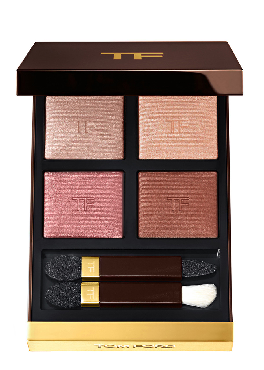 Tom Ford Eye Color Quad, Hazy Sensuality, Eyeshadow, Bold Smoky Eye, Sheer Sparkle Satin Shimmer and Matte, Four Luxurious Finishes