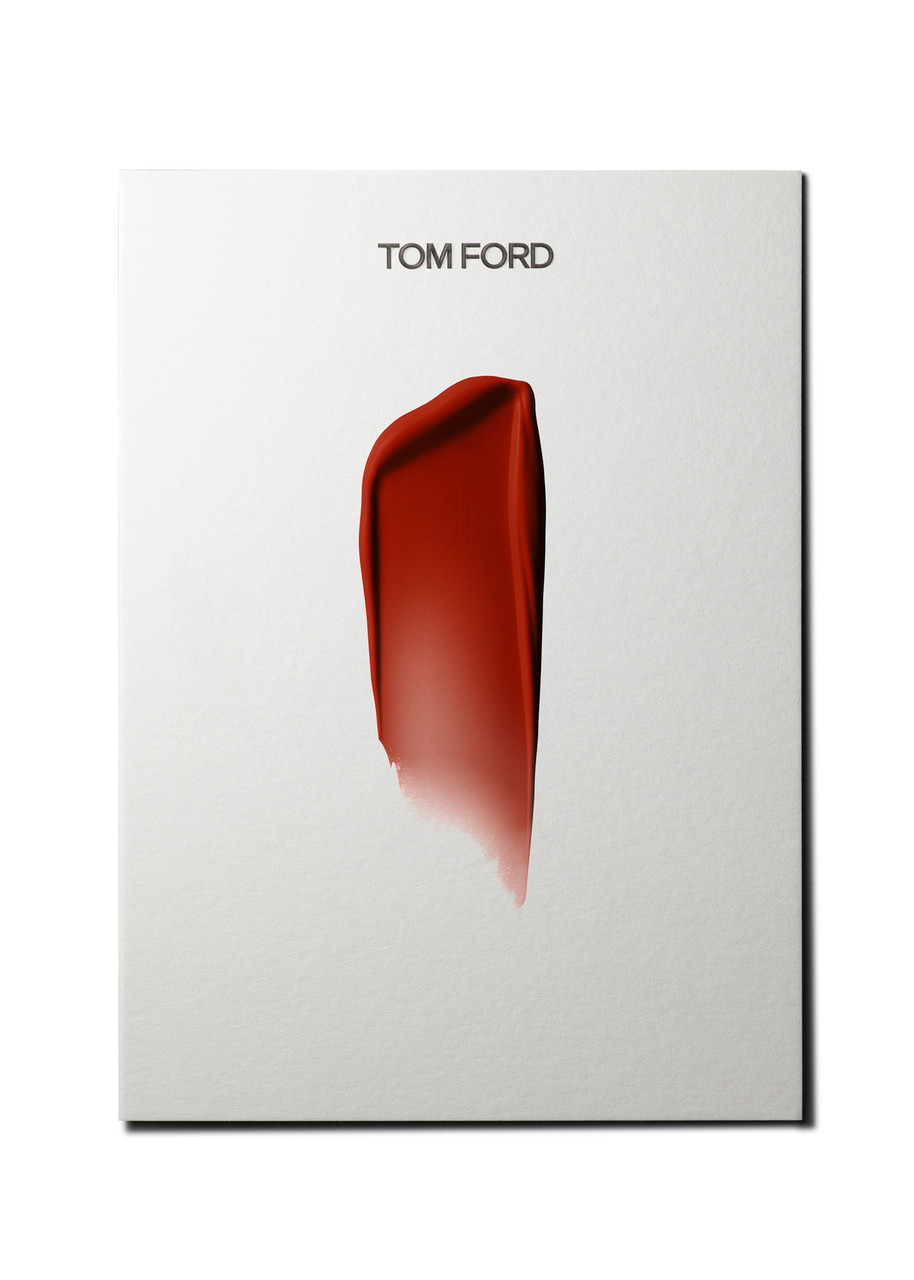 Tom Ford Liquid Lip Luxe Matte, Lipstick, Devoted, Long-lasting, Transfer-resistant, Black Rose Oil, In Red