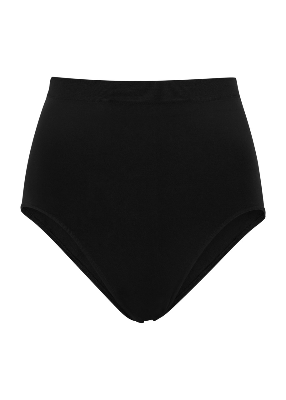 Prism2 Tranquil High-waisted Briefs In Black