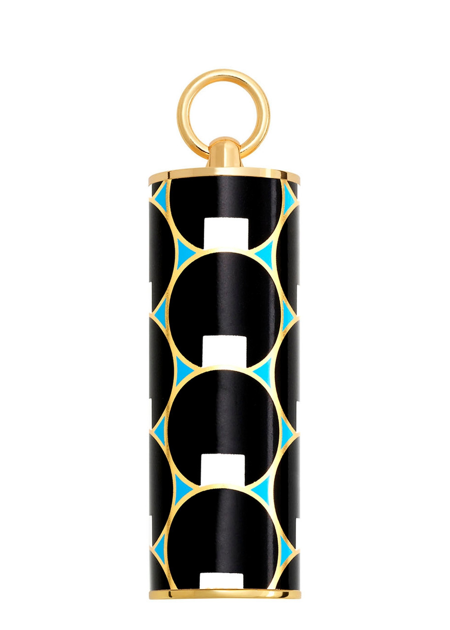 Carolina Herrera The Lipstick Cap In Blue Dots