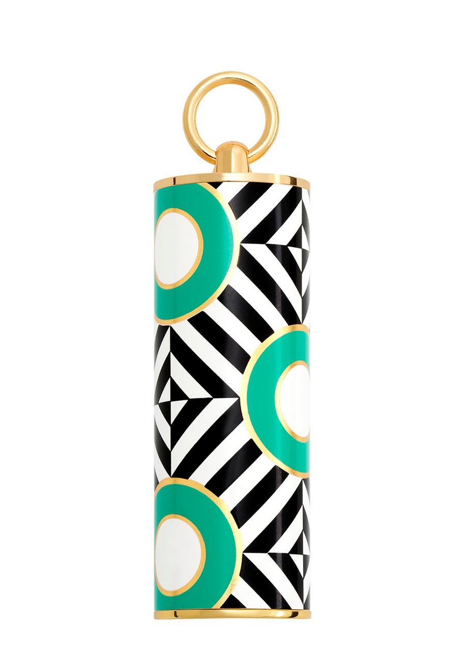 Carolina Herrera The Lipstick Cap In Green Dots