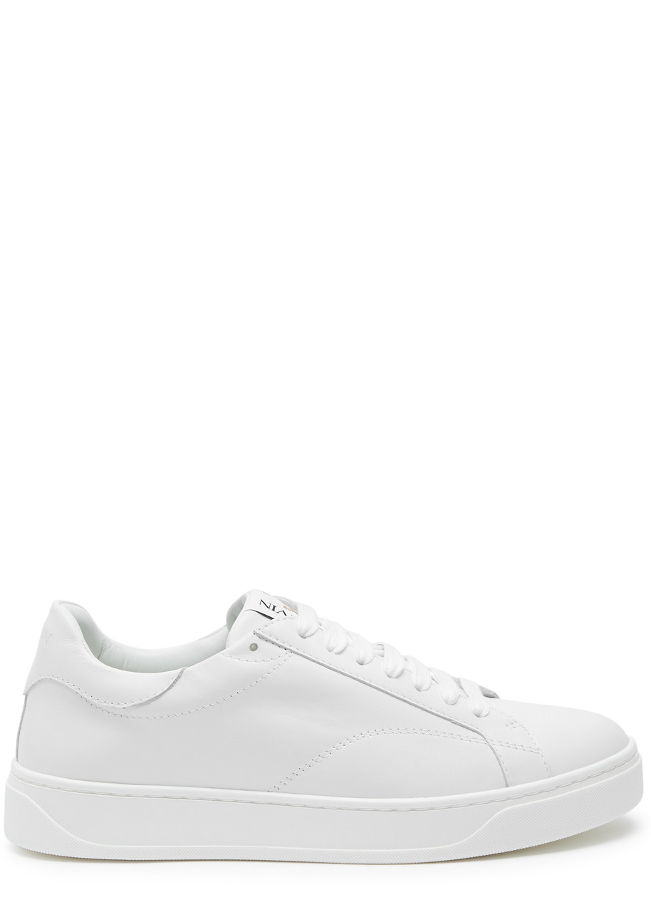 Lanvin Ddb0 Leather Sneakers - White - 7