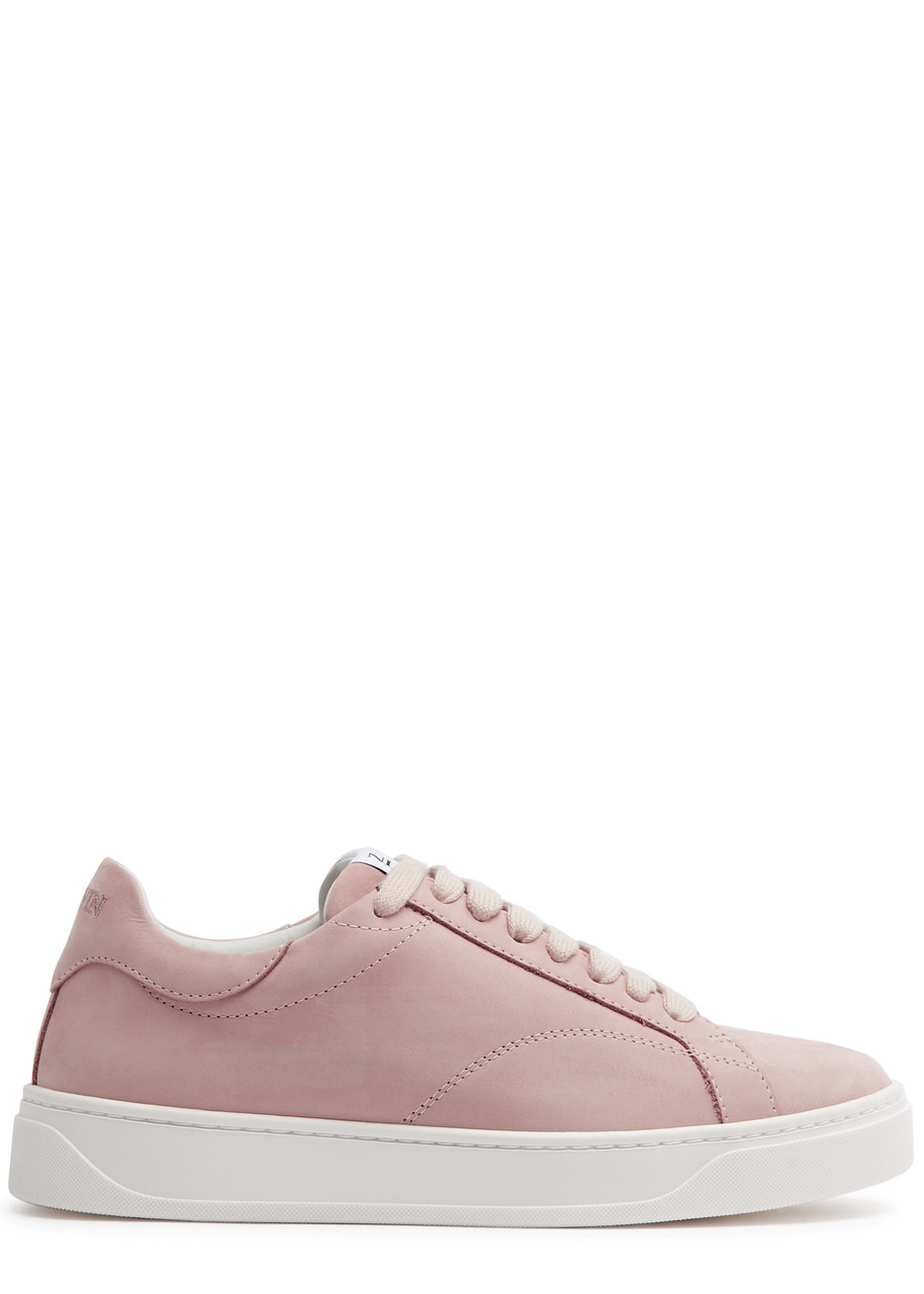 Lanvin Ddb0 Leather Sneakers - Pink - 5