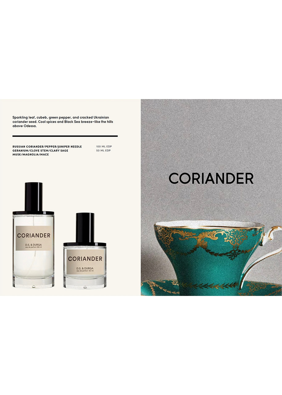  Ds & Durga Coriander Eau De Parfum 100ml 