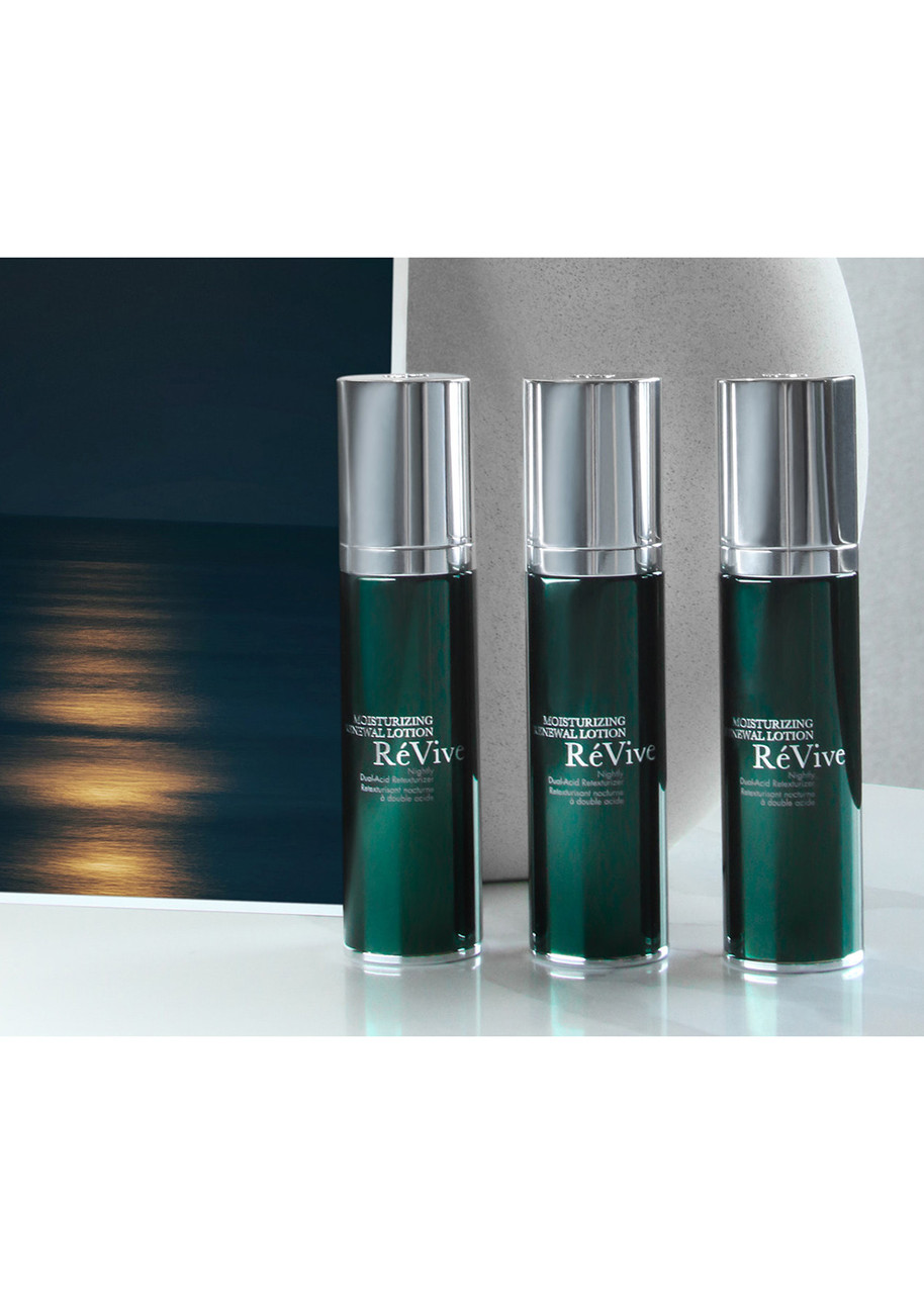 REVIVE RÉVIVE MOISTURIZING RENEWAL LOTION NIGHTLY DUAL-ACID RETEXTURIZER 50ML