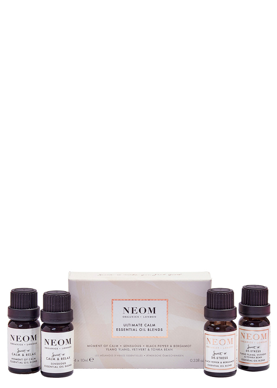 NEOM NEOM ULTIMATE CALM ESSENTIAL OIL BLENDS COLLECTION 4 X 10ML