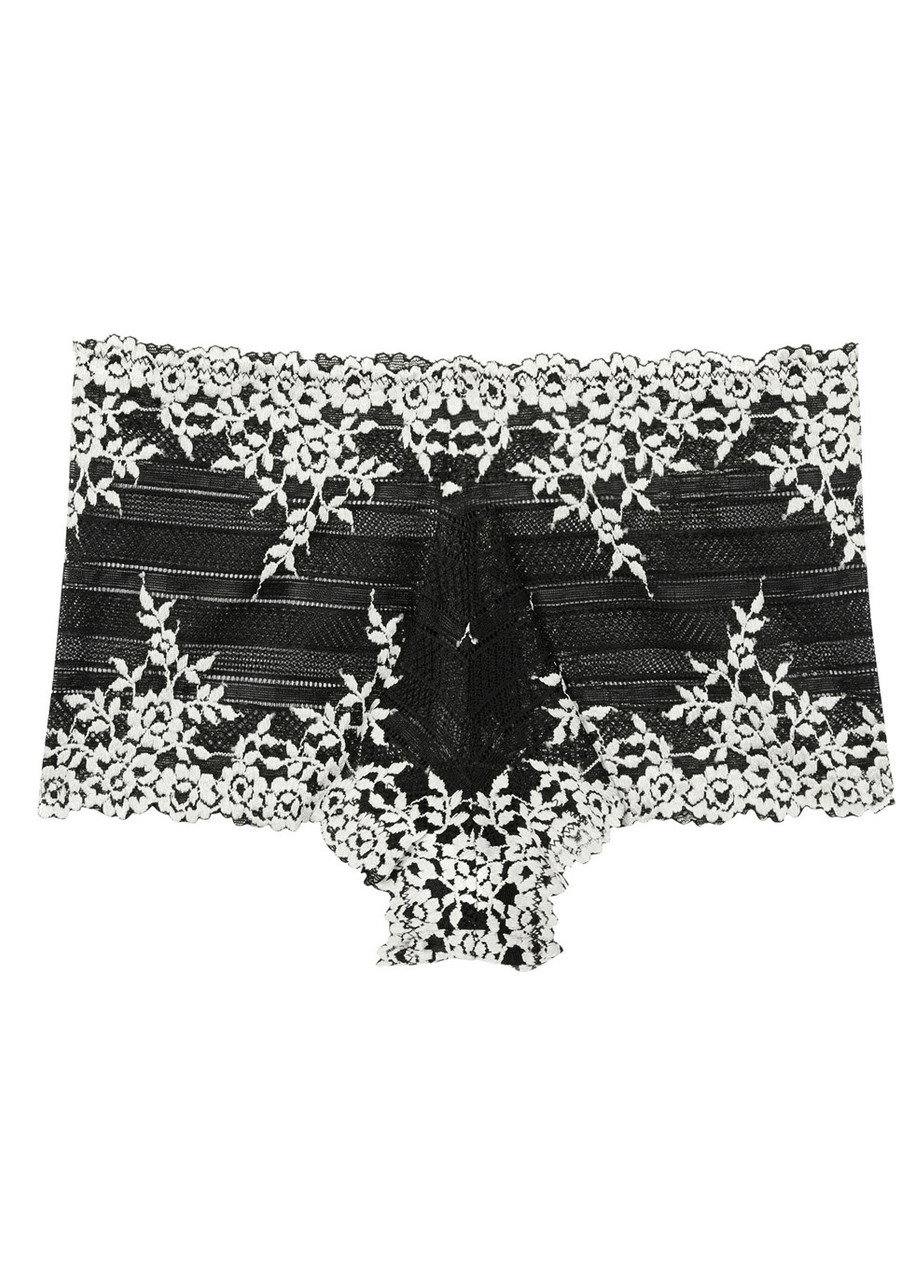 Wacoal Embrace Lace Boyshorts - Black - S