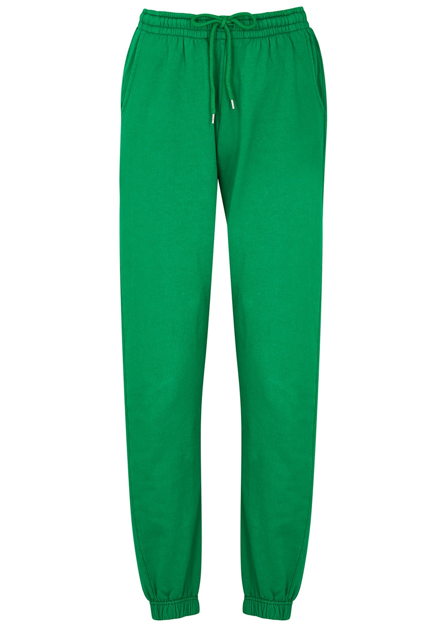 Colorful Standard Cotton Sweatpants In Green