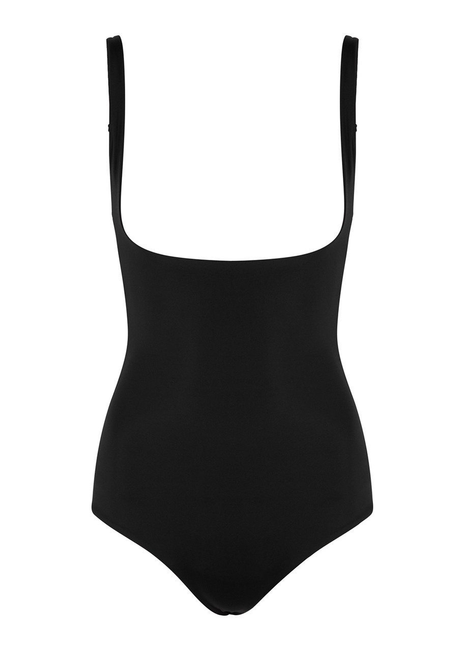 Wolford Mat De Luxe Shaping Bodysuit In Black