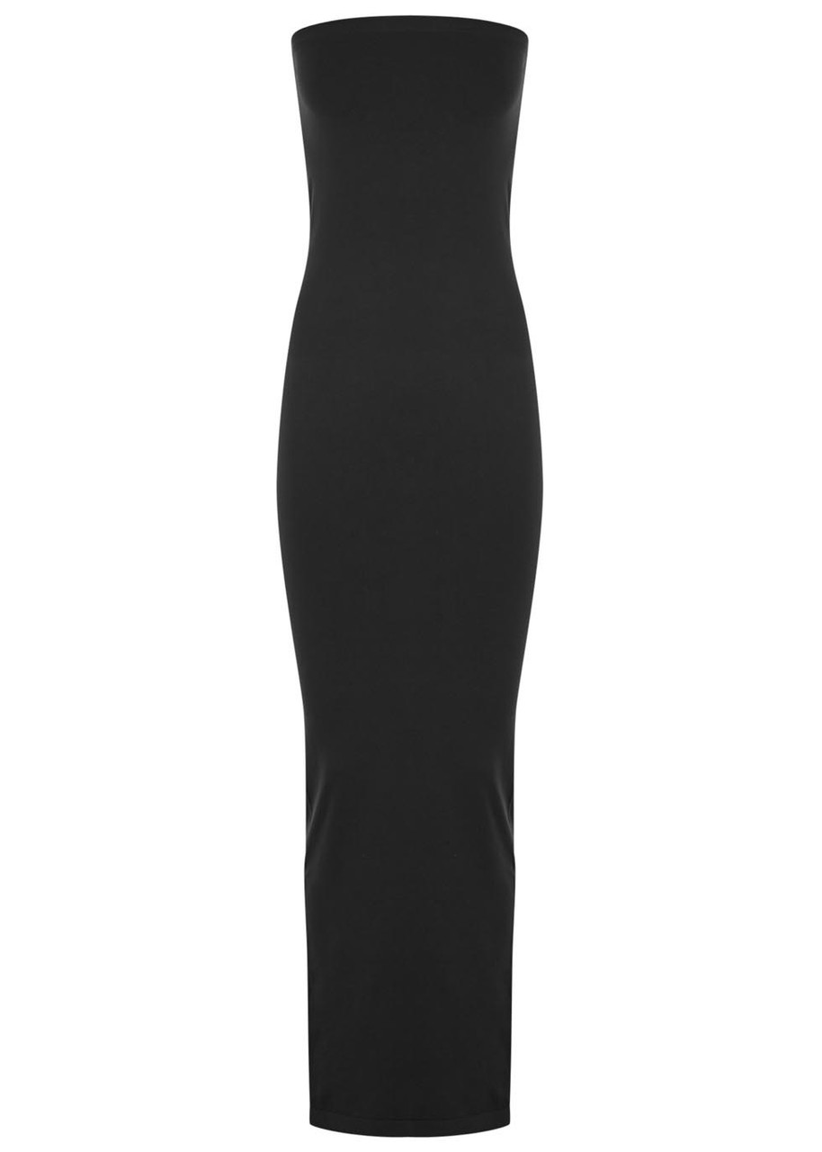 Wolford Fatal Stretch-jersey Maxi Dress - Grey - L (UK 14 / L)