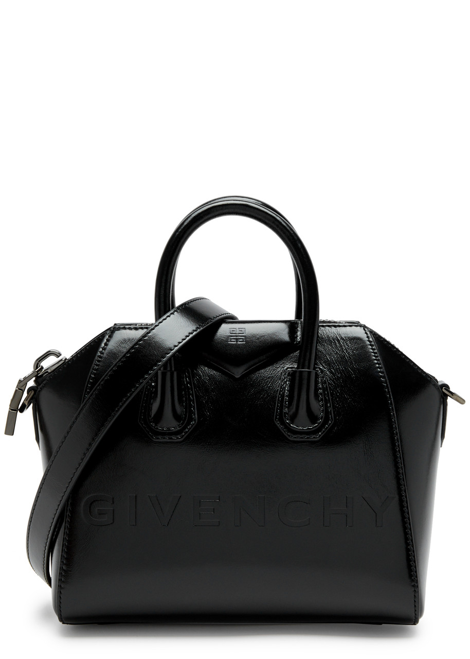 Givenchy Antigona Small Black Bag In Black