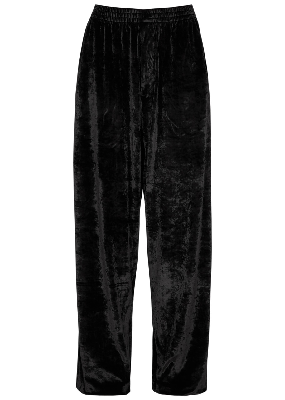 Balenciaga 17aw Velour Track Pants - メンズ