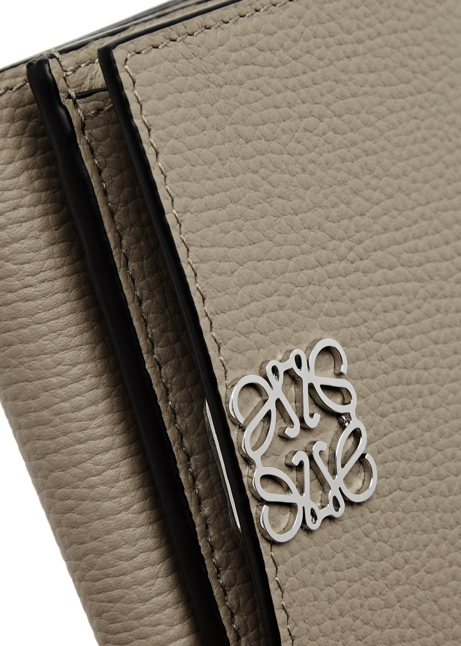  Loewe Anagram Leather Wallet - Sand - One Size 