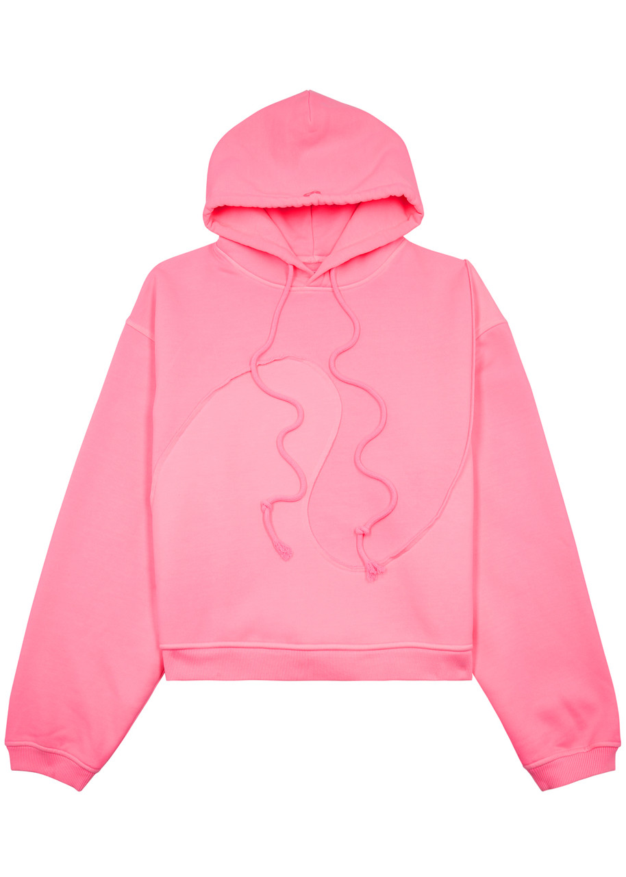 Erl Swirl Hooded Cotton-blend Sweatshirt | Smart Closet