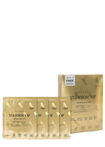 Starskin The Gold Mask Foot 3+1 Pack In White
