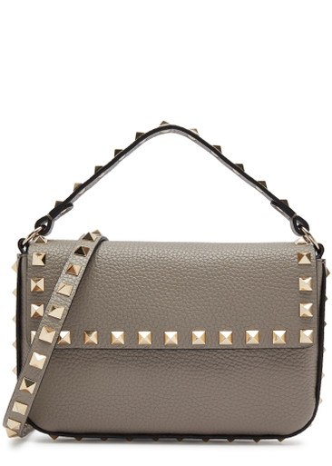 VALENTINO GARAVANI Rockstud leather cross-body bag Harvey