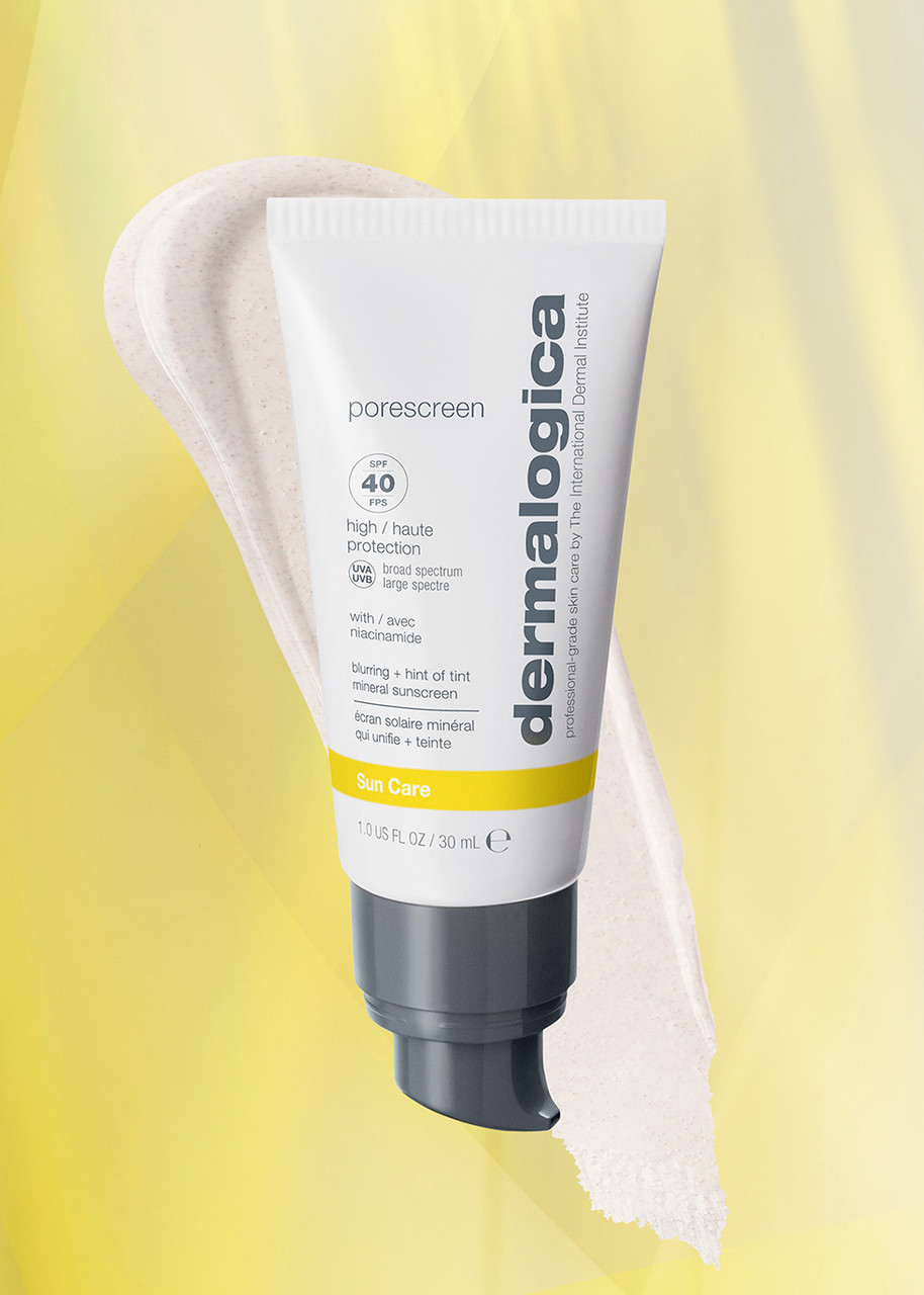  Dermalogica - Porescreen Spf40 30ml, Multi-benefit Mineral Sunscreen, Healthy-looking Pores, Primer-like Effect 