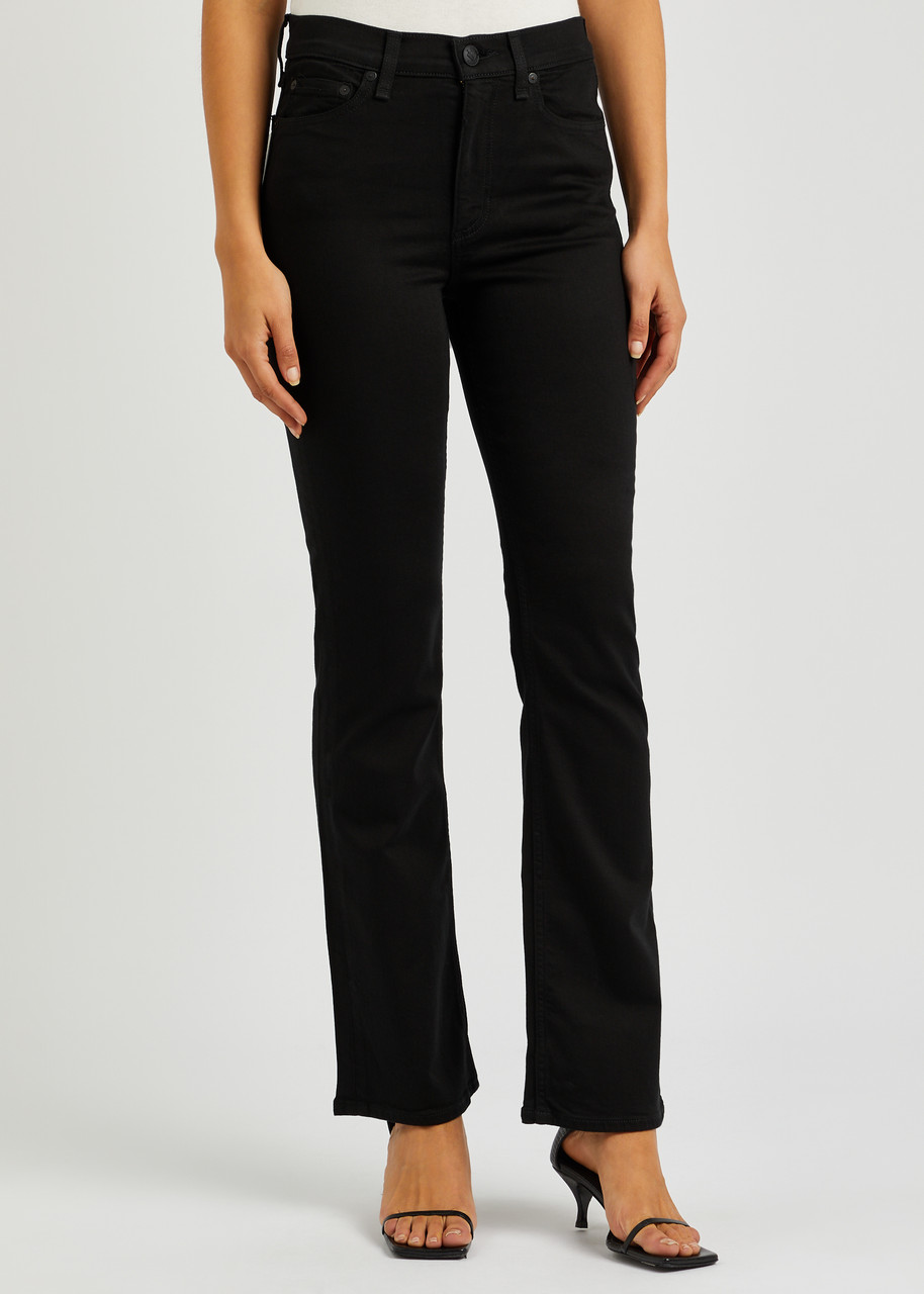  Rag & Bone Peyton Bootcut Jeans - Black - W24 