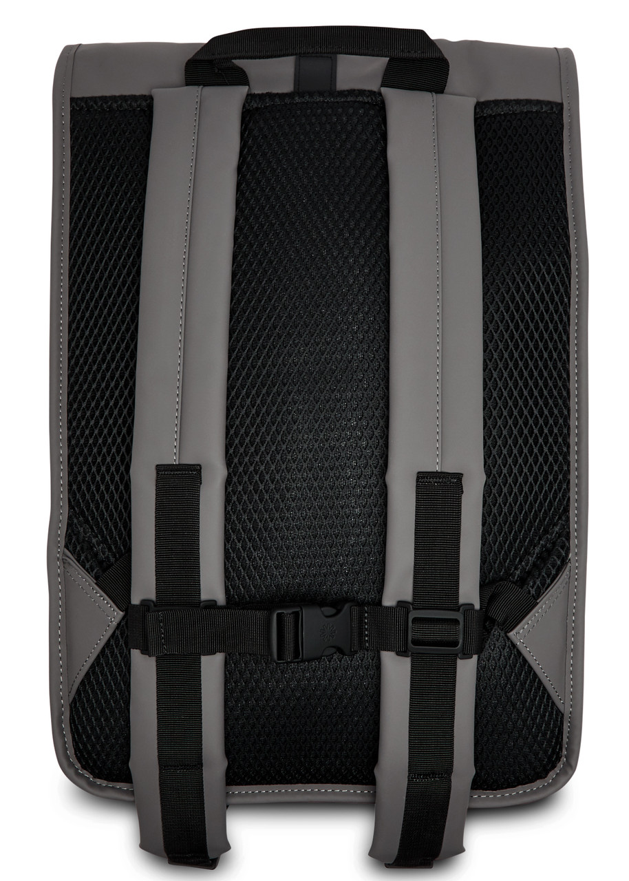  Rains Rubberised Backpack - Grey - One Size 