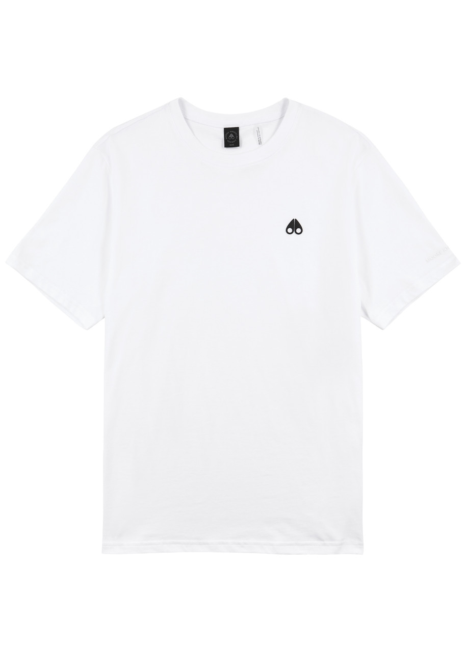 Moose Knuckles Satellite Cotton T-shirt In White