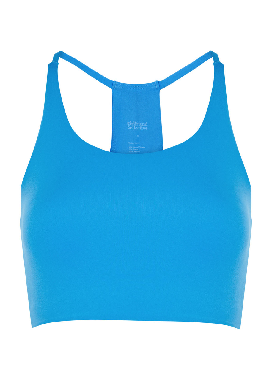 Girlfriend Collective Cleo bra top - Bright Blue - XS