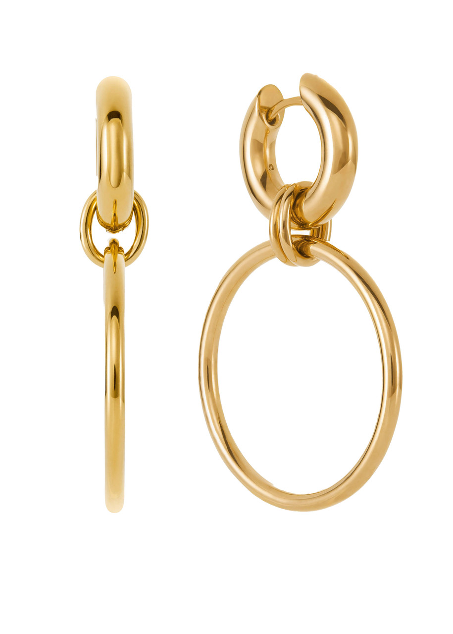 Otiumberg Laguna Gold Vermeil Hoop Earrings - One Size