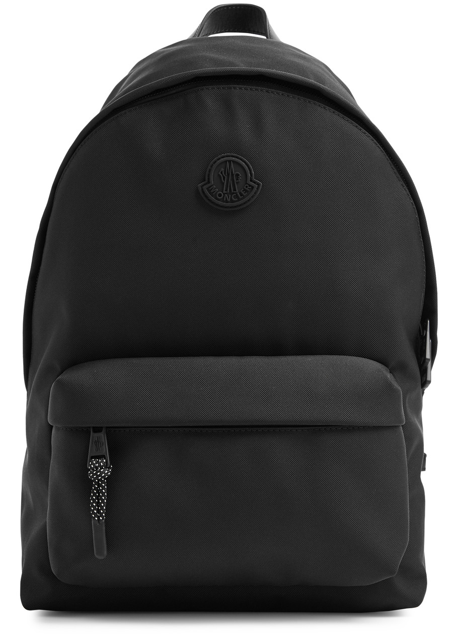 Moncler Canvas Backpack - Black - One Size
