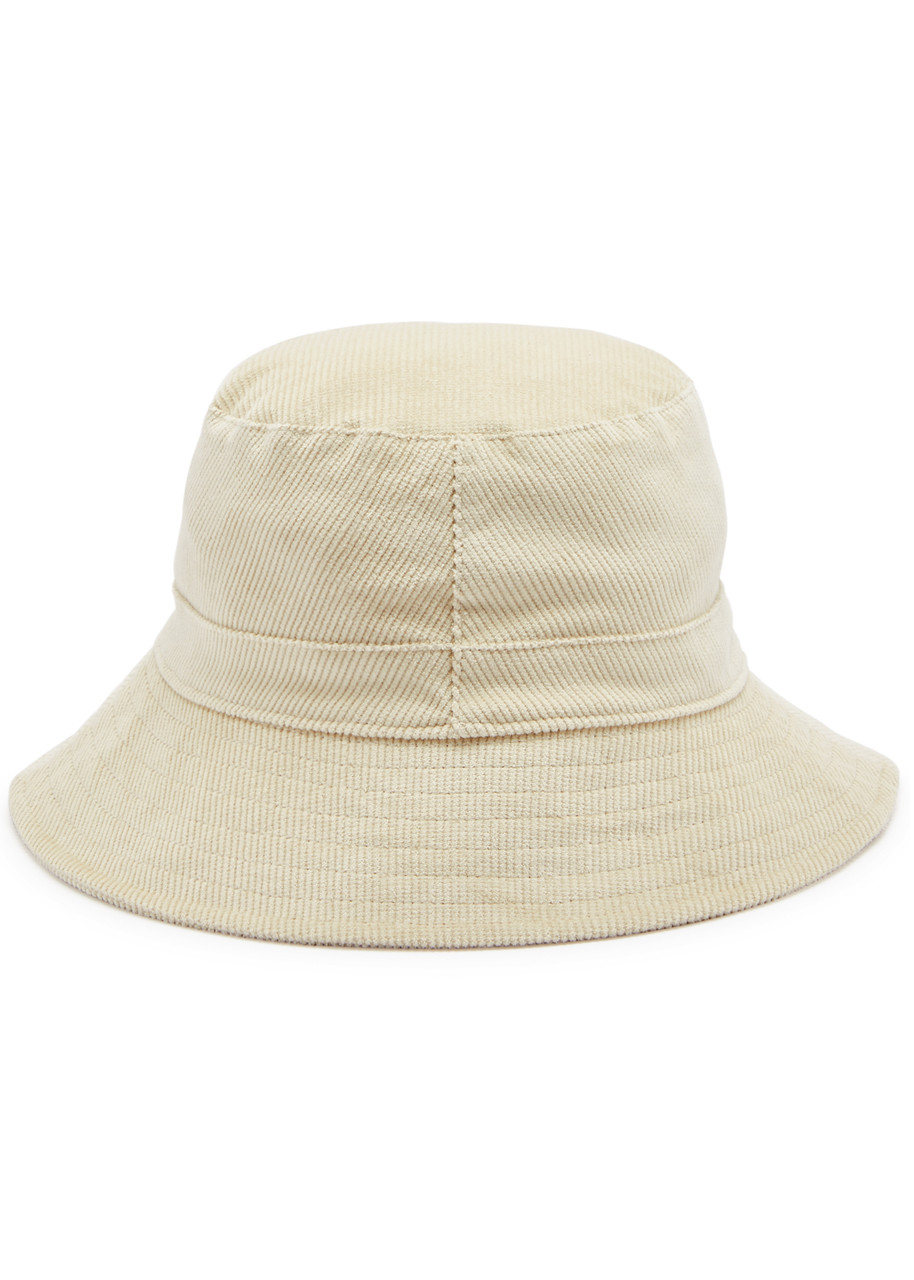 Lack Of Color Dunes Corduroy Bucket Hat In Beige