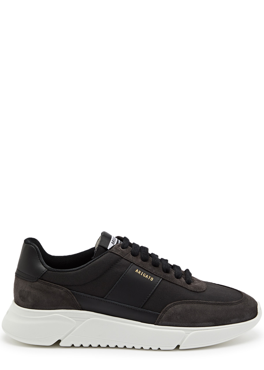 Axel Arigato Genesis Vintage Runner Panelled Sneakers In Black