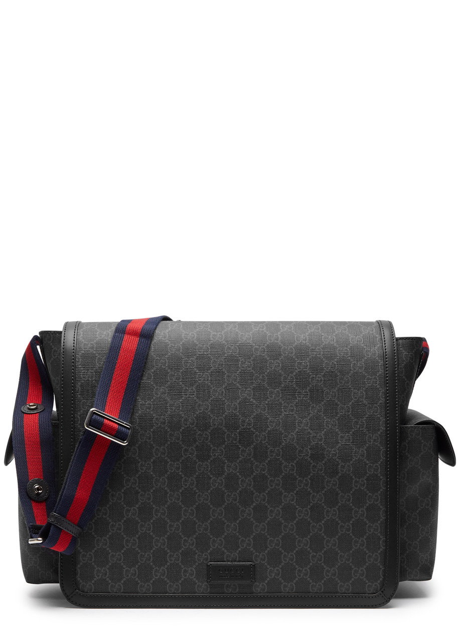 Gucci Kids GG Supreme Monogrammed Changing bag - Black - One Size
