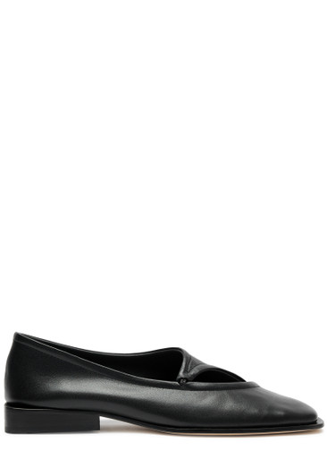 HEREU Petra leather flats Harvey Nichols