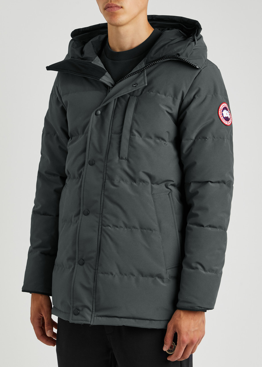 Canada Goose Carson Quilted Arctic-tech Parka In Dark Grey