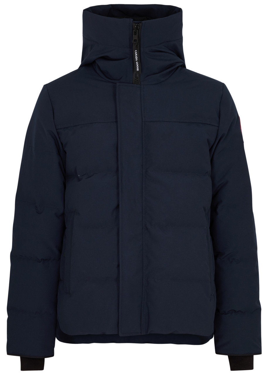Canada Goose Macmillan Arctic Tech Parka , Men's Designer Parka, Navy - XL