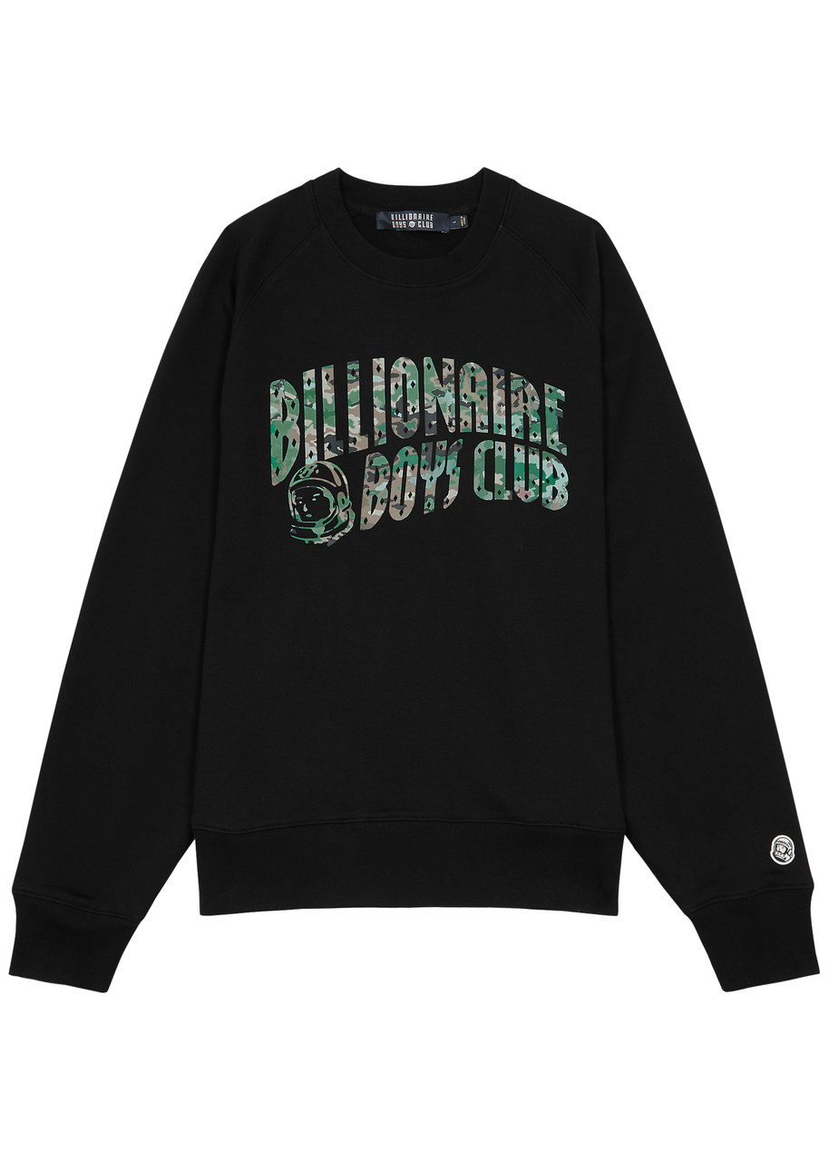 BILLIONAIRE BOYS CLUB NOTHING CAMO ARCH COTTON SWEATSHIRT