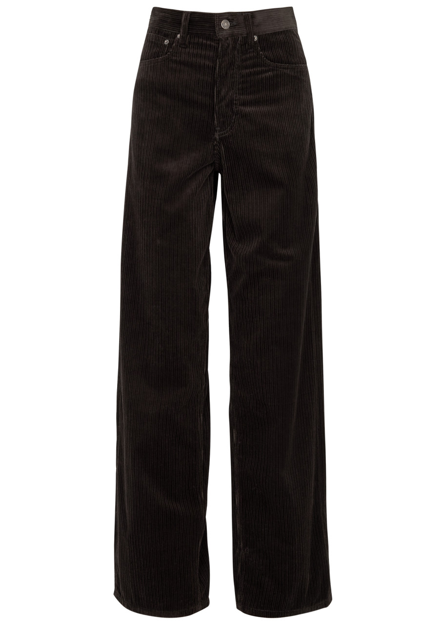 Dries Van Noten Pinel Corduroy Trousers - Dark Brown - 30