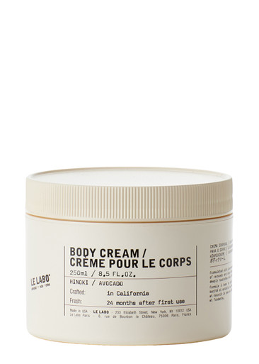 Le Labo Hinoki Body Cream 250ml In White