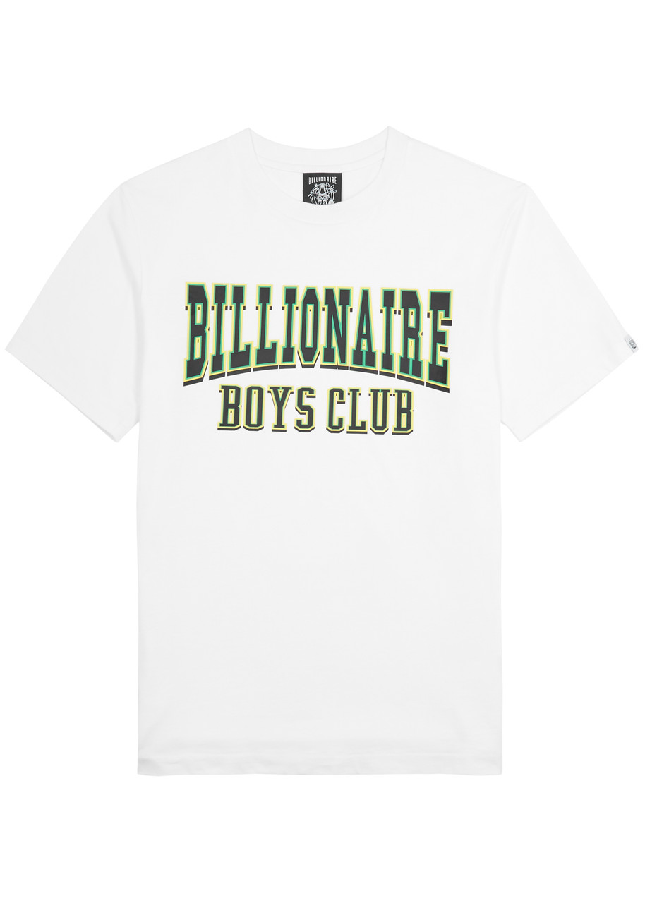 Billionaire Boys Club Varsity Logo-print Cotton T-shirt In White