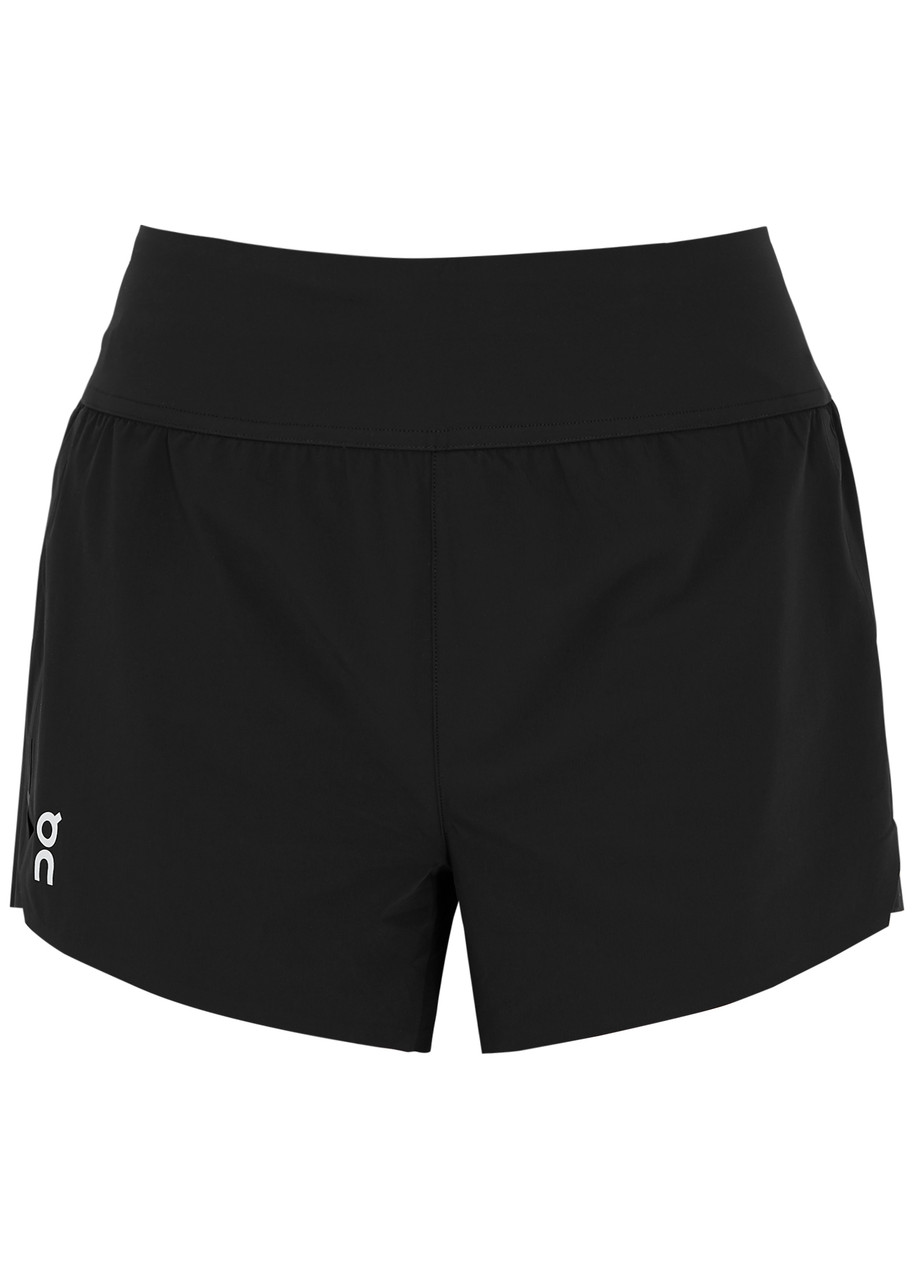 On Running Active Stretch-nyl Shorts In Black