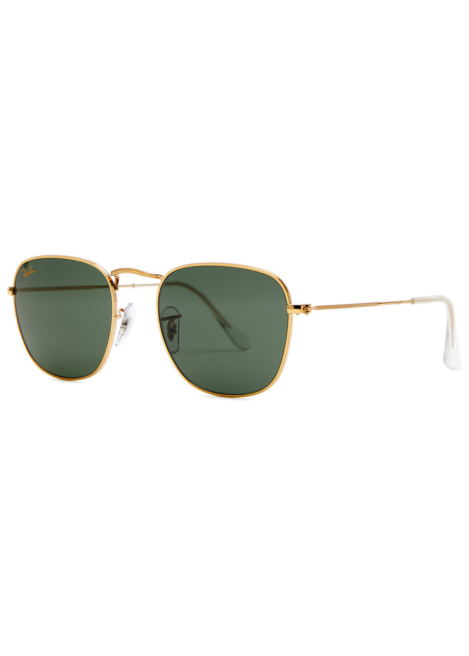 Ray-Ban Men's Green - Legend Aviator-Style Sunglasses, Lenses, Metal, Sunglasses, 100% Uv Protection