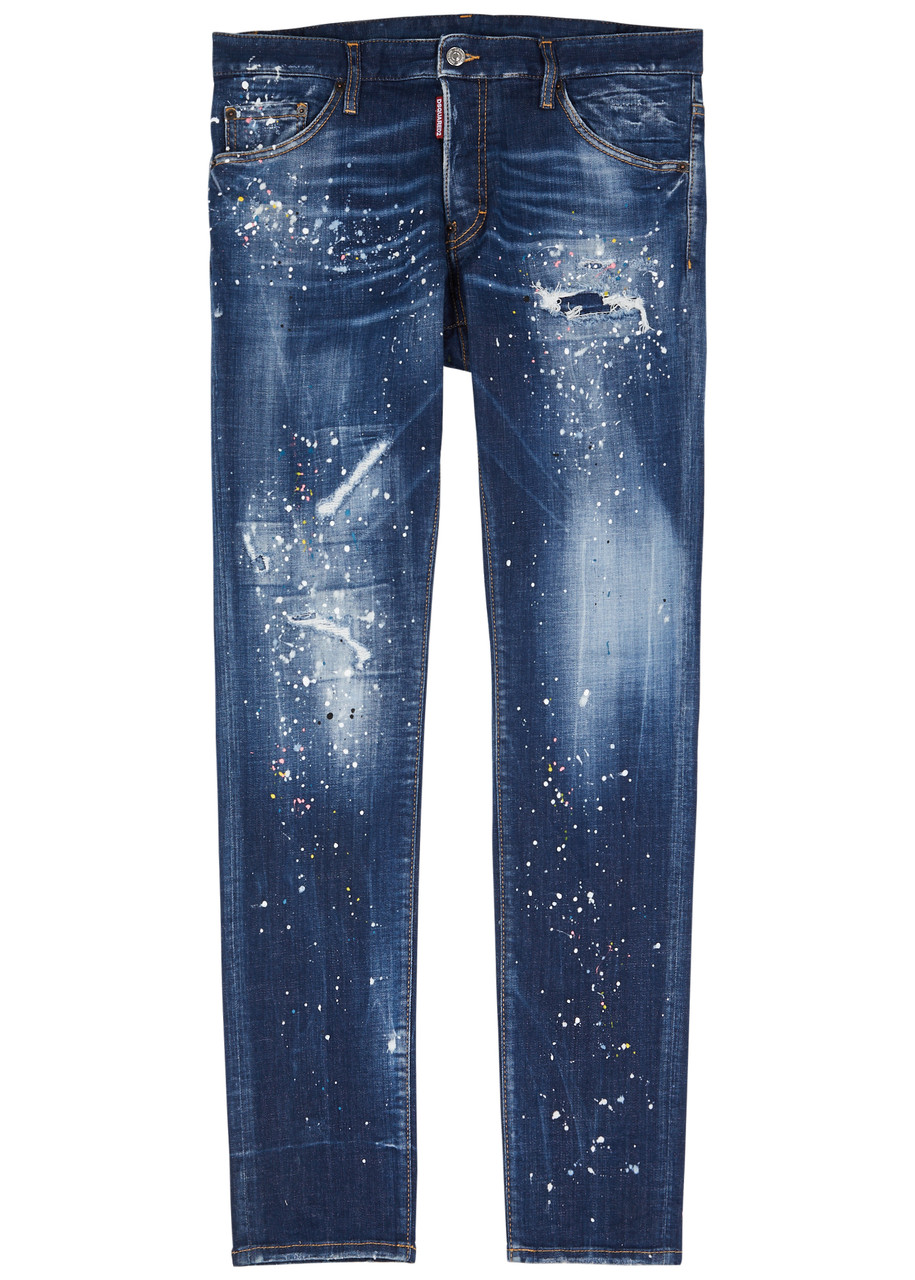 DSQUARED2 16cm Icon Forever Skater Denim Jeans | Smart Closet