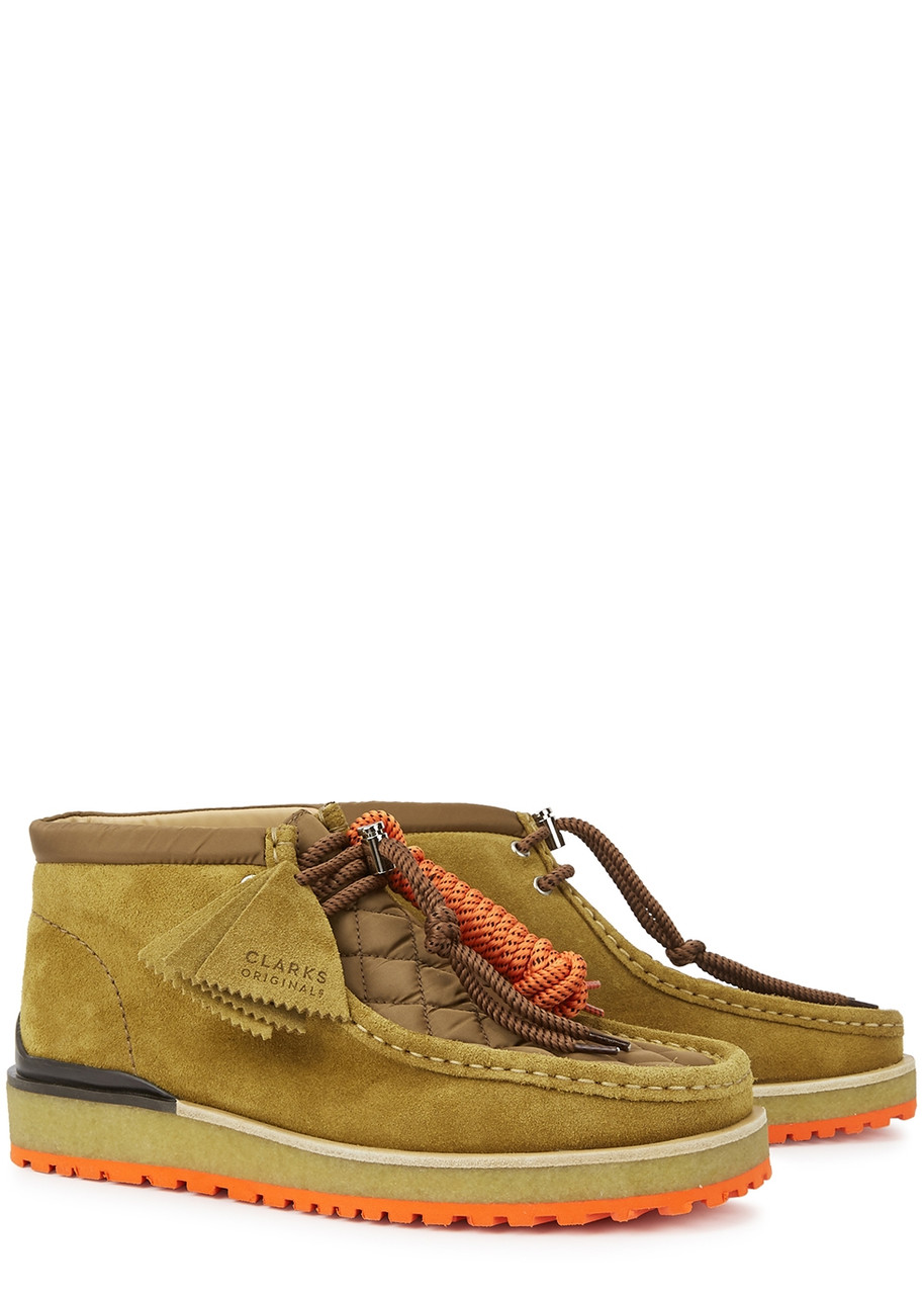 Moncler Genius 2 Moncler 1952 X Clarks Wallabee Suede Desert Boots – Tan – 6