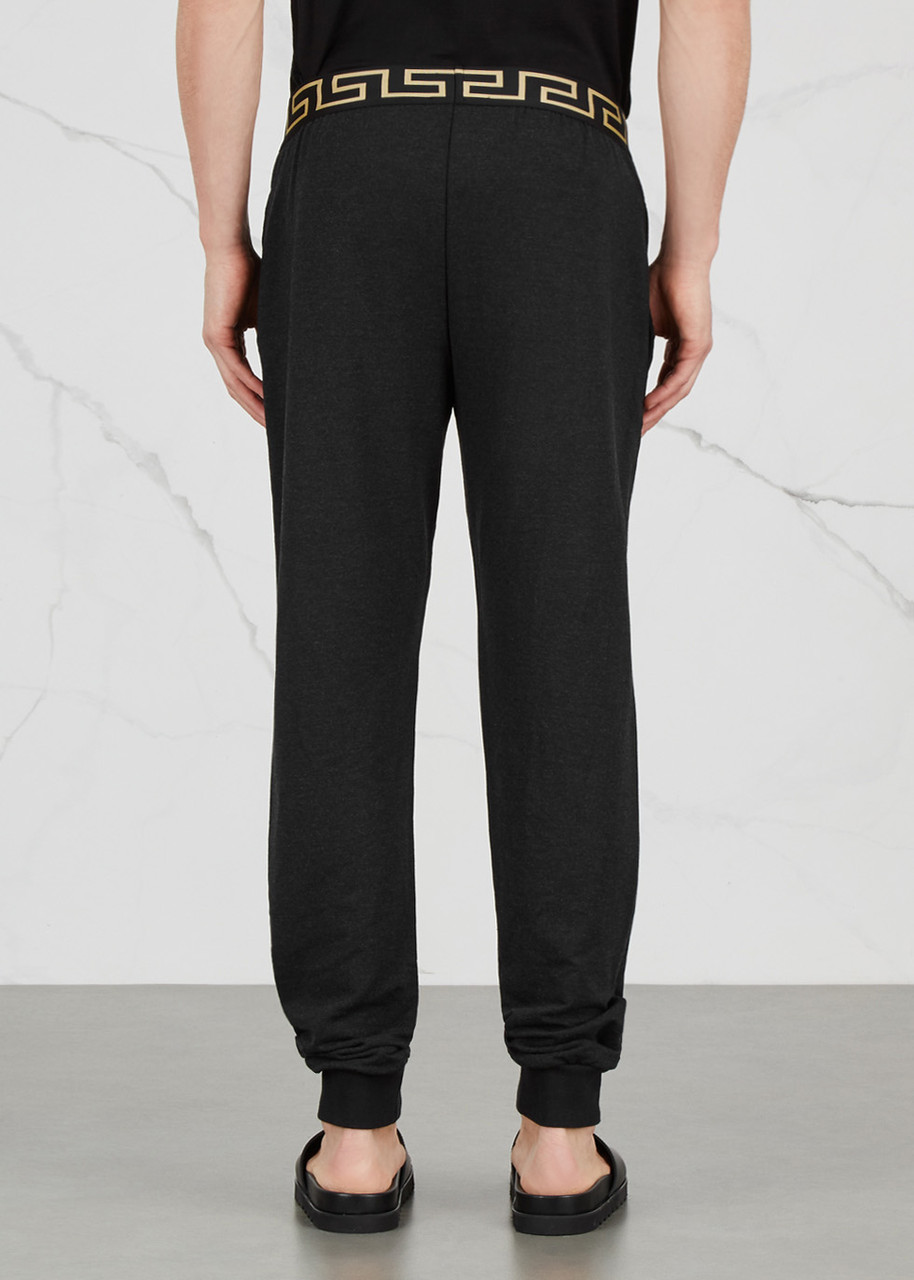  Versace Black Modal Blend Jogging Trousers - M 