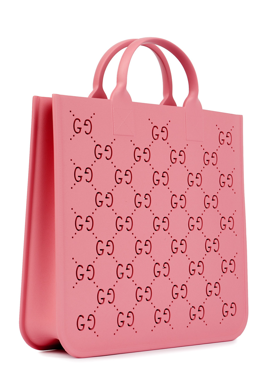 GUCCI GUCCI KIDS GG CUT-OUT RUBBER TOTE