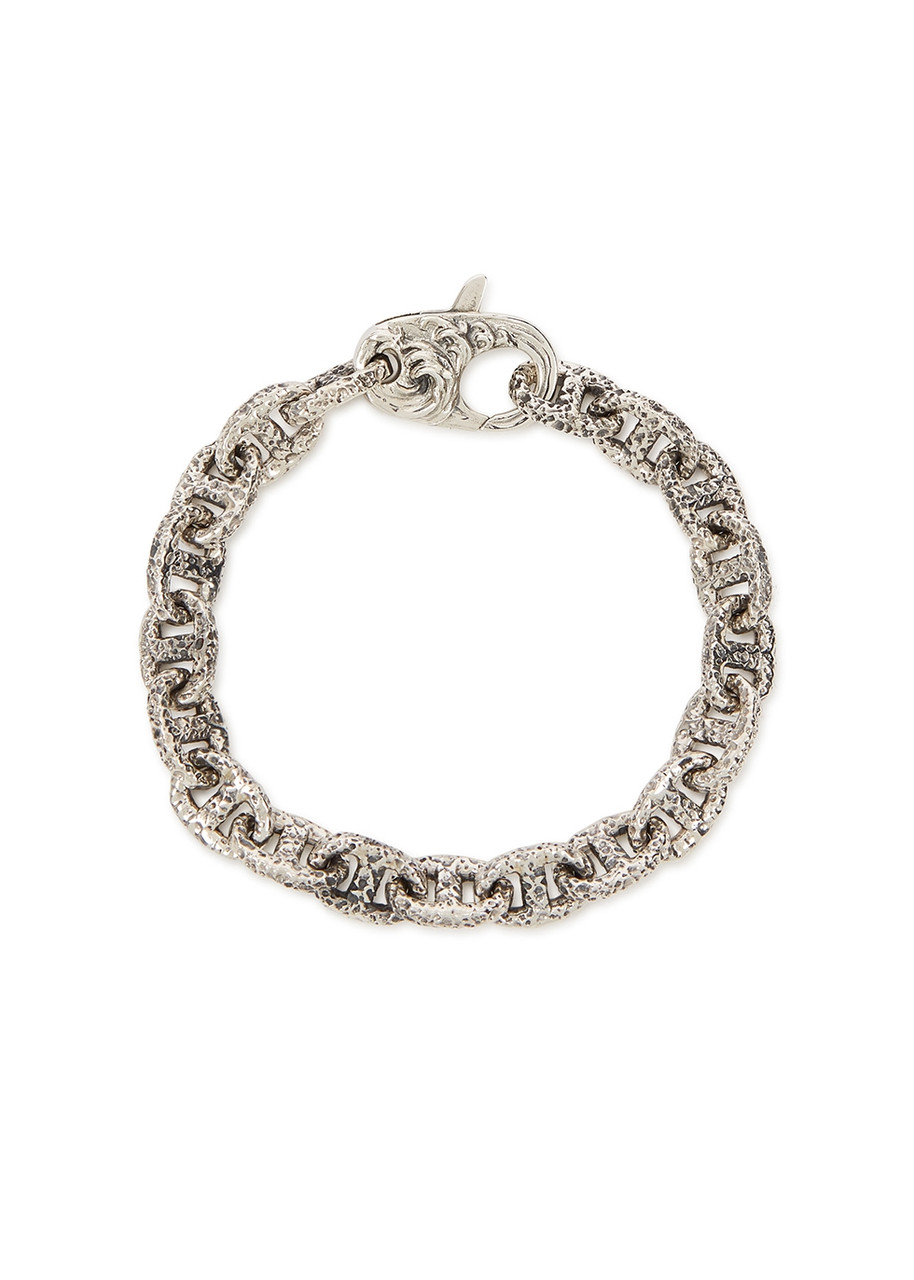 Clocks And Colours Gangplank Sterling Silver Chain Bracelet