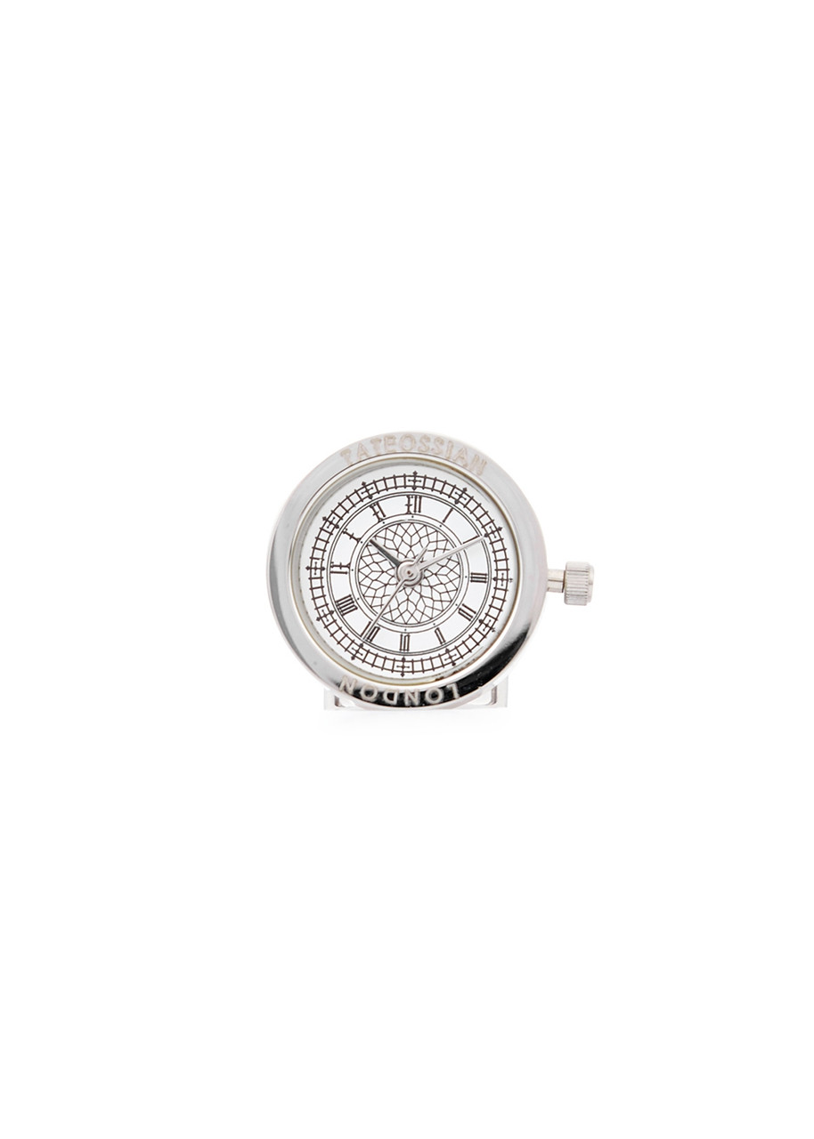  Tateossian Watch Silver-tone Cufflinks 