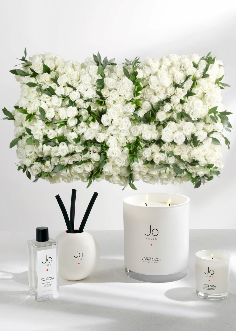  Jo Loves White Rose & Lemon Leaves Diffuser 200ml 