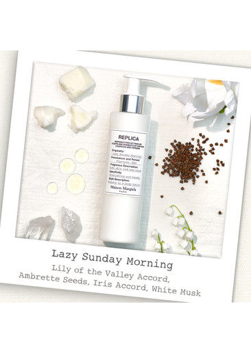 Maison Margiela Lazy Sunday Morning Body Lotion 400ml In White