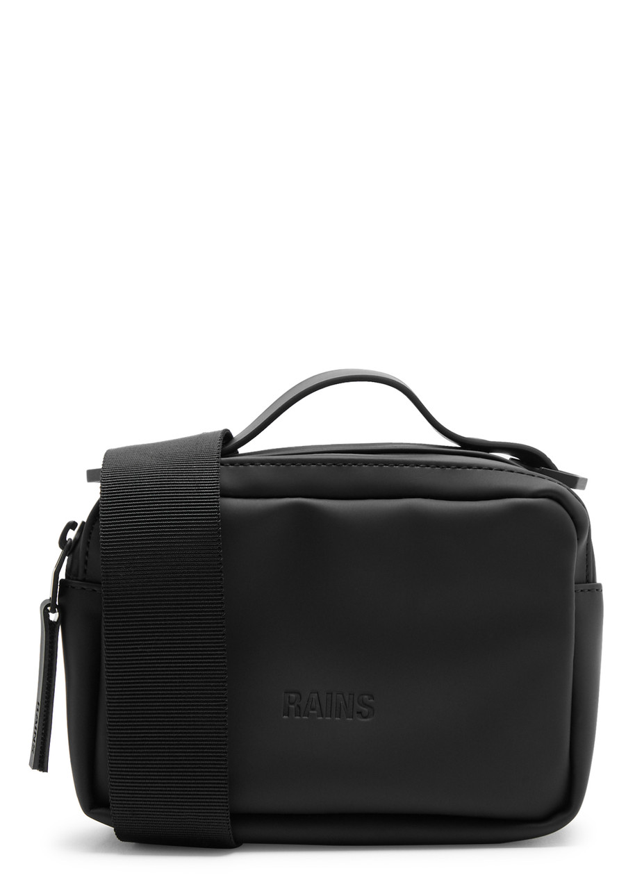 Rains Box Micro Rubberised Cross-body bag - Black - One Size